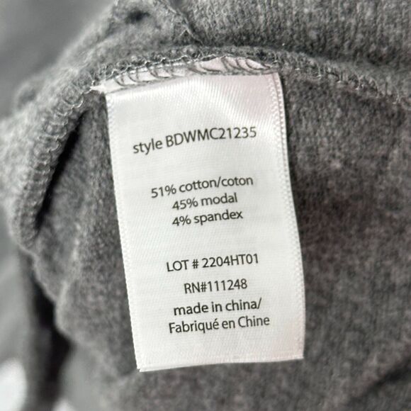 Barefoot Dreams Malibu Collection S Grey Hoodie Lagenlook Artsy Oversized - Picture 3 of 7